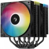 Устройство охлаждения(кулер) Deepcool AG620 Bk V2 ARGB Soc-AM5/AM4/1200/1700/1851 черный 4-pin 15-29dB Al+Cu 260W 1330gr Ret (R-AG620-BKAMMN-GJD)