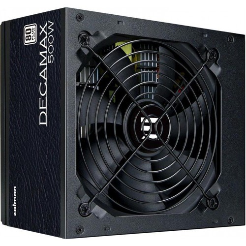 Блок питания Zalman ATX 500W ZM500-LX3 с 80+ сертификацией, APFC и 120mm вентилятором - Надежное решение для вашего ПК