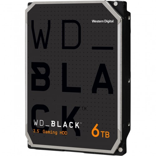 Жесткий диск/ HDD WD SATA3 6Tb Black 7200 256mb 6Gb/s 1 year warranty (replacement WD6004FZWX)