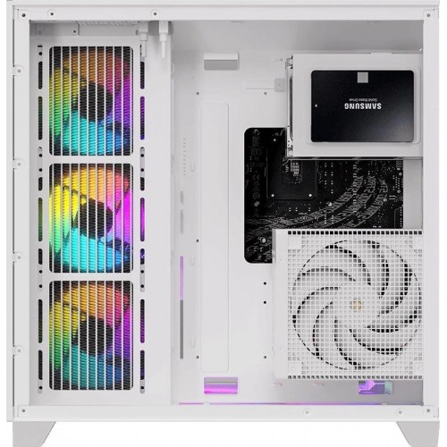 Корпус ATX Formula Crystal Z9 белый с 7 вентиляторами 120mm и 2 USB 3.0 - идеальное решение для вашего ПК