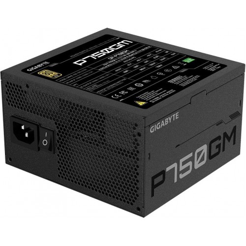 Блок питания Gigabyte GP-P750GM 750W 80+ Gold: Полностью модульный ATX с активным PFC и оптимальной производительностью