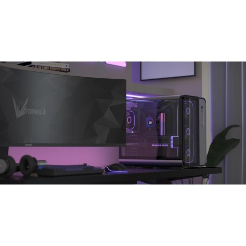 Вентилятор для корпуса Formula Air Fusion 3 BK ARGB 360x120x28 мм - Черный, 4-pin, 34.95 дБ, Ret
