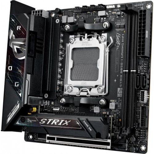 Купить материнскую плату Asus ROG STRIX B850-I GAMING WIFI для Socket AM5 с поддержкой DDR5 и 2.5G LAN