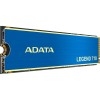 Твердотельный накопитель/ ADATA SSD LEGEND 710, 2048GB, M.2(22x80mm), NVMe 1.4, PCIe 3.0 x4, 3D NAND, R/W 2400/1800MB/s, IOPs 200 000/150 000, TBW 520, DWPD 0.23, with Heat Sink (3 года) ADATA