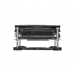 Кулер для процессора ПК/ CPU Cooler Foxline DB32i (125W, 4-pin PWM, 32mm, Al/Cu, 4x6mm, 1x90mm, 41.46CFM, 33dBA, 3400RPM, S: 1851/1700/1200/115X, Black)