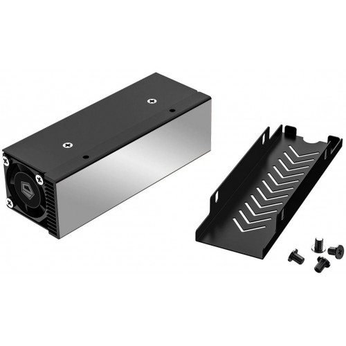 Радиатор для SSD ID-Cooling Zero M25 черный 24.6дБ алюминий Ret