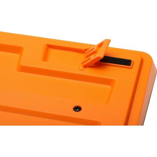 Клавиатура A4Tech FKS10 USB черный/оранжевый с подставкой для запястий и кабелем 1.5м - идеальный выбор для комфорта и стиля