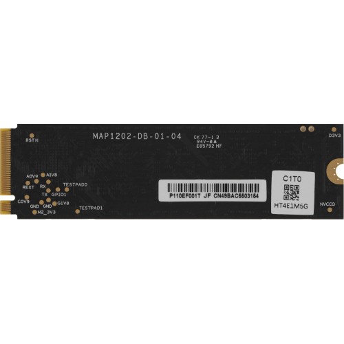 Купить твердотельный накопитель Netac PCIe 3.0 x4 1TB NT01NV2000-1T0-E4X NV2000 M.2 2280 - Высокая скорость и надежность для вашего ПК