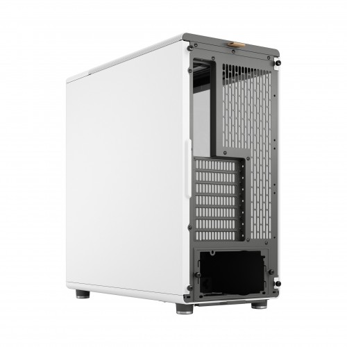Корпус ПК Fractal Design North TG Clear Tint - Midi-Tower с 2x140mm вентиляторами, USB 3.2 и стильным белым деревом