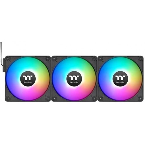 Вентилятор Thermaltake CT120 EX Sync ARGB 120мм - черный, 4-pin, 28.5дБ, упаковка 3шт (CL-F181-PL12SW-A)