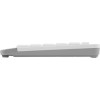 Клавиатура A4Tech FBK11 белый/серый - Беспроводная USB BT/Radio Slim для Комфорта и Стиля