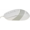 Купить оптическую мышь A4Tech Fstyler FM10 белую/серую с разрешением 1600dpi и USB-подключением