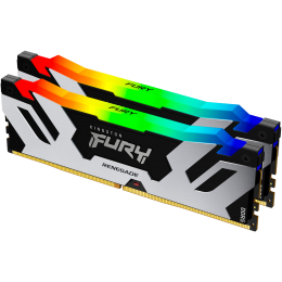 Память оперативная/ Kingston 32GB 6400MT/s DDR5 CL32 DIMM (Kit of 2) FURY Renegade RGB XMP