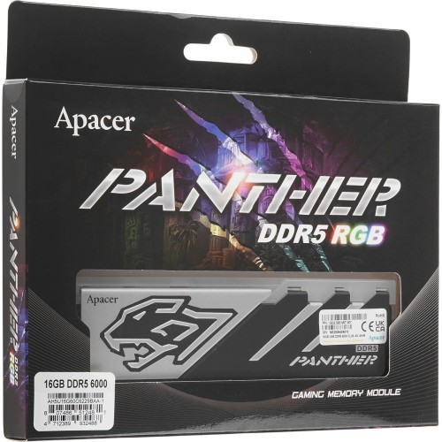 Модуль памяти APACER DIMM DDR5-6000 16GB RGB AH5U16G60C6229BAA-1
