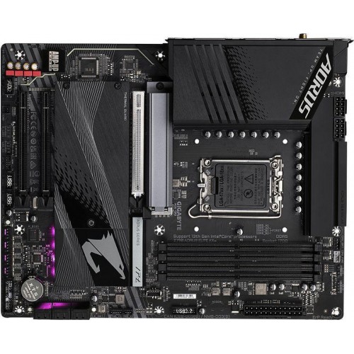 Материнская плата/ MB GIGABYTE INTEL Z790 s1700, 4xDDR5(192GB), HDMI 2.0/DP, 1xPCIe 5.0x16, 1xPCIe 4.0x16, 1xPCIe 3.0x16, 1xLAN (2.5GbE), Wi-Fi, BT, 6xSATA 6Gb/s, 4xM.2, 1xUSB-C, 5xUSB 3.2, 4xUSB 2.0, ATX Gigabyte