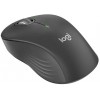 Мышь Logitech M550 темно-серый/серый оптическая 4000dpi silent беспров. BT/Radio USB для ноутбука 3but (910-007446)