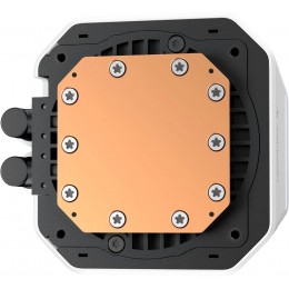 Система водяного охлаждения Deepcool LM360 WH ARGB Soc-AM5/AM4/1200/1700/1851 белый 4-pin 19-36dB Al LCD 250W 1729gr Ret (R-LM360-WHDMMC-1)