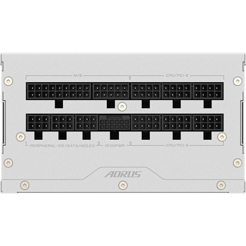 Блок питания Gigabyte ATX 850W GP-AE850PM PG5 ICE Gen.5 80+ platinum (20+4pin) APFC 120mm fan 8xSATA Cab Manag RTL [GP-AE850PM PG5 ICE]