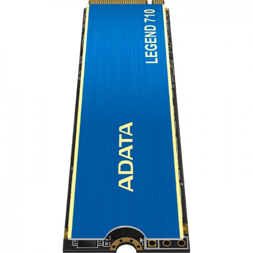 Твердотельный накопитель/ ADATA SSD LEGEND 710, 2048GB, M.2(22x80mm), NVMe 1.4, PCIe 3.0 x4, 3D NAND, R/W 2400/1800MB/s, IOPs 200 000/150 000, TBW 520, DWPD 0.23, with Heat Sink (3 года) ADATA