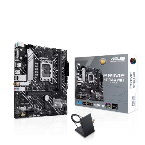 Материнская плата/ PRIME H610M-A WIFI//LGA1700 H610 USB3.2GEN2 WIFI5 MB ASUS