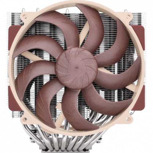 Кулер для процессора/ CPU Cooler Noctua NH-D15 G2 LBC (228W, 4-pin PWM, 168mm, Al/Cu, 8x6mm, 2x140mm, 91.5CFM, 24.8dBA, 1500RPM, S: 1851/1700/1200/115X, AM5/AM4, Beige/Brown)