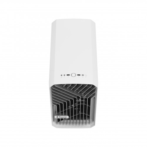 Корпус ПК без блока питания/ Case Fractal Design Torrent Nano TG Clear Tint, Mini-Tower, 1x180mm, 2xUSB-A 3.0 + 1xUSB 3.2 Type-C, mDTX, mITX White Fractal Design