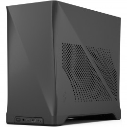 Корпус ПК без блока питания/ Case Fractal Design Era 2, Mini-Tower, 2x120mm, 2xUSB-A 3.0 + 1xUSB 3.2 Type-C, SFX PSU Support, mITX Charcoal Gray