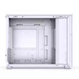 Корпус компьютерный Mini-Tower/ Case JONSBO D31 STD, Mini-Tower, TG, no fan, 1xUSB-A 3.2 + 1xUSB-C 3.2, mATX, mDTX, mITX White