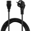 Кабель Buro BU-PCAB-1.8-16A IEC C13 Евровилка 1.8м