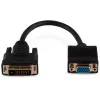 Переходник Buro DVI-D (m) VGA (f) 0.23м (BU-DVI-VGA) черный