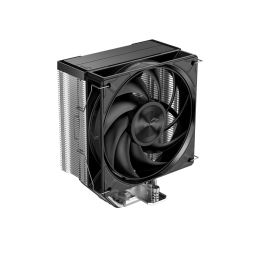 Кулер для процессора/ CPU Cooler SAMA A40P (240W, 4-pin PWM, 152mm, 4x6mm, 1x120mm, 75.2CFM, 29dBA, 2200RPM, S: 1851/1700/1200/115X, AM5/AM4, black/silver)