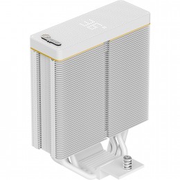 Кулер для процессора/ CPU Cooler Ocypus Iota A40 WH (220W, 4-pin PWM, LED temp., 156.7mm, Al/Cu, 4x6mm, 1x120mm, 77CFM, 29dBA, 2000RPM, S: 1851/1700/1200/115X, AM5/AM4, white)