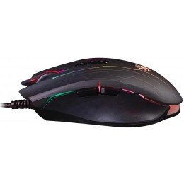 Мышь A4Tech Bloody Q82 черный/рисунок оптическая 6200dpi USB 8but