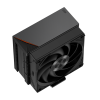 Кулер для процессора/ CPU Cooler PCCooler RZ400 V2 BK (230W, 4-pin PWM, 155mm, Al/Cu, 4x6mm, 1x120mm, 86.73CFM, 32dBA, 2200RPM, S: 1851/1700/1200/115X, AM5/AM4, black) PcCooler
