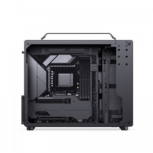 Корпус JONSBO Z20 Mini-Tower без блока питания: стильный черный case для mATX и mITX с USB-A 3.2 и USB-C 3.2