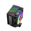 Кулер для процессора PCCooler R400 ARGB BK - Эффективное охлаждение 180W с ARGB для AM5/AM4