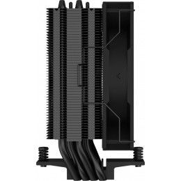 Кулер Deepcool AG400 Bk ARGB Soc-AM5/AM4/1200/1700/1851 черный/белый 4-pin 31.6dB Al+Cu 220W 614gr Ret (R-AG400-BKANMC-G-2) [R-AG400-BKANMC-G-2]
