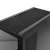Корпус без блока питания/ Case HSPD F711, Panoramic Full Tower, Black, TG, 0.7 SPCC, no fans ATX, mATX, mITX 190/420/280mm 2x2.5", 2x3.5", 7xPCI 1xUSB-A 3.0, 1xUSB-C 445x235x475mm HSPD