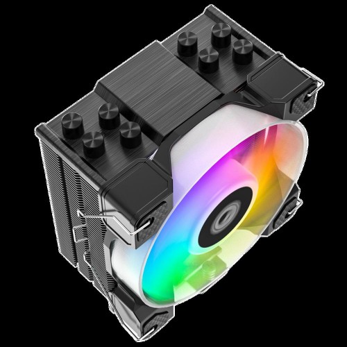 Кулер ID-Cooling SE-214-XT DF ARGB Soc-AM5/AM4/1200/1700/1851 черный 4-pin 31.5dB Al+Cu 180W 560gr Ret [SE-214-XT DF]