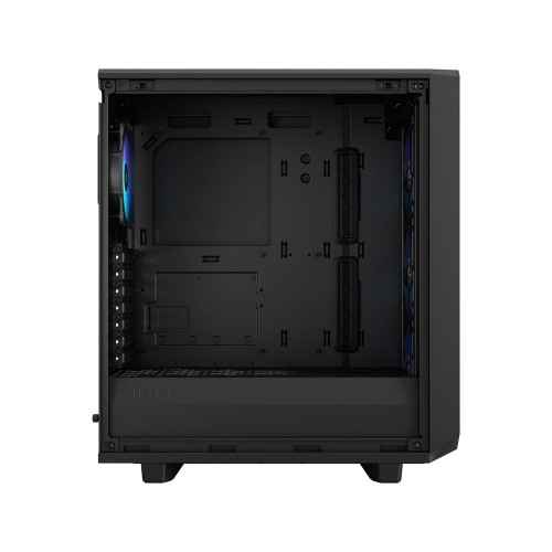 Корпус ПК без блока питания/ Case Fractal Design Meshify 2 Compact Lite RGB TG Light Tint, Midi-Tower, 4x120mm RGB, 2xUSB-A 3.2 ATX, mATX, mITX Black Fractal Design