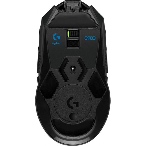 Мышь Logitech G903 LightSpeed Hero черный оптическая 25600dpi беспров. USB 9but (910-005674)
