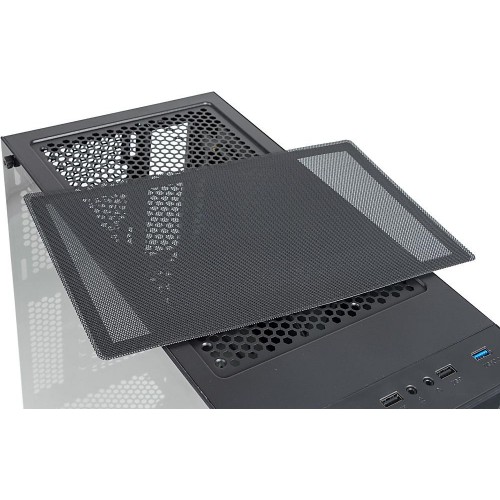 Корпус Formula F-3401 V1 черный ATX с 3 вентиляторами 120mm, USB 2.0, USB 3.0 и аудио разъемом