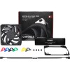 Кулер для корпуса/ Case Cooler Noctua NF-A12x25 PWM chromax.black.swap (120x120x25mm, 4-pin PWM, 60.09CFM, 22.6dBA, 2000RPM, Black)