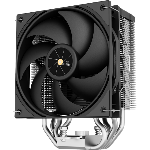 Кулер для процессора/ CPU Cooler Thermalright Assassin X 120 R Digital ARGB Black (4-pin PWM, 151mm, Al/Cu, 4x6mm, ARGB, 1x120mm, 70.84CFM, 29.8dBA, 2000RPM, S: 1851/1700/1200/115X, AM5/AM4, black) Thermalright