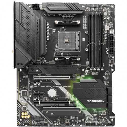 Купить материнскую плату MSI B550 для AMD sAM4 с поддержкой 128GB DDR4, HDMI 2.1, Wi-Fi и высокой производительностью в формате ATX