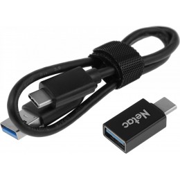 Накопитель SSD Netac USB-C 2000Gb NT01Z9-002T-32BK Z9 1.8" черный