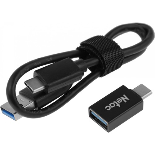 Накопитель SSD Netac USB-C 2000Gb NT01Z9-002T-32BK Z9 1.8 черный - Высокоскоростное хранилище для ваших данных