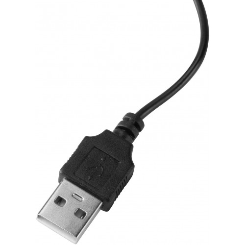 Мышь Оклик 225M черный/синий оптическая 1200dpi USB 3but (288233)