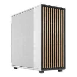 Корпус ПК без блока питания/ Case Fractal Design North XL, Full-Tower, 3x140mm, 2xUSB-A 3.2 + 1xUSB 3.2 Type-C E-ATX, ATX, mATX, mITX Wood panel, Chalk White