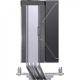 Кулер для процессора/ CPU Cooler JONSBO CA40 ARGB (225W, 4-pin PWM, 157mm, Al/Cu, 4x6mm, ARGB, 1x120mm, 69.61CFM, 32.6dBA, 1800RPM, S: 1851/1700/1200/115X, AM4/AM5 Black)